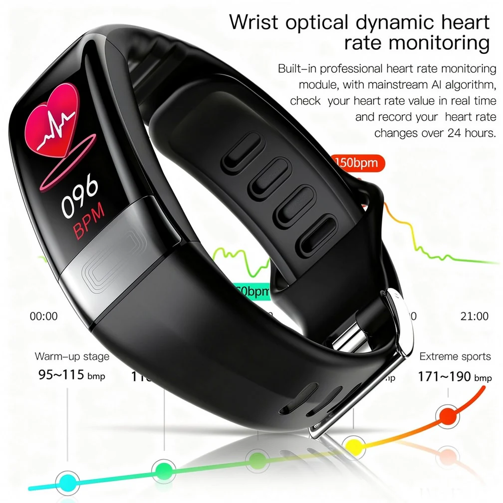 Pedometer Watch for Women & Men | ECG, Blood Pressure & Sleep Tracking | Vitaro - Image 7