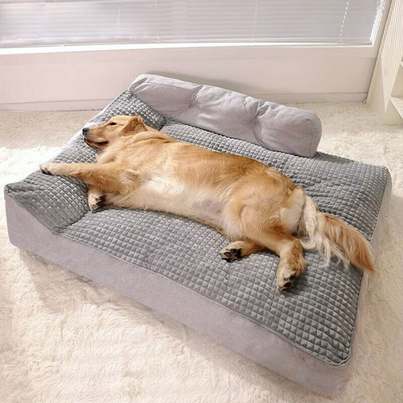 Pet bed | Thickly padded sleeping mat | Non-slip underside | Washable design | Restopa - Image 3