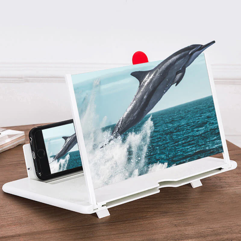 Phone Screen Magnifier | 3D HD Display | Foldable Stand | Eye-Friendly Viewing | ScreenMagna - Image 3