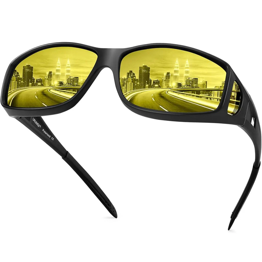 Polaroid Glass | Polarized Night Driving Glasses | Anti-Glare & Lightweight | NightDrive - Image 5