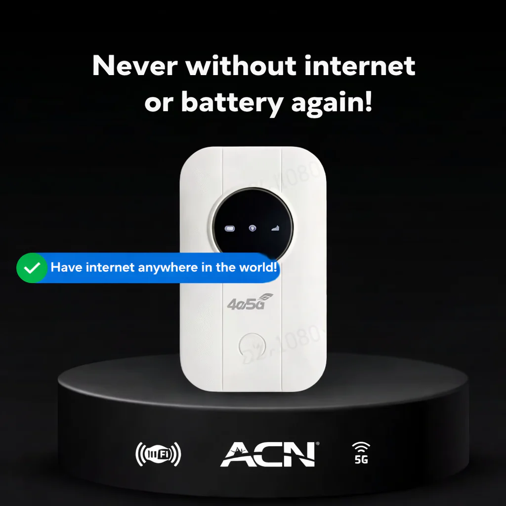 Portable 4G LTE Pocket Router | 150 Mbps Fast Wi-Fi Hotspot | UltraLink