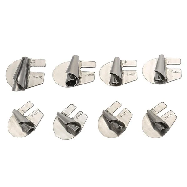 Precision Edge Stitcher | Multi-Size Stainless Steel Rolled Hemmer Foot for Sewing Machines | HemMaster - Image 10