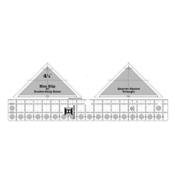 Quilting Ruler | 90° Double Strip Design | Accurate Cutting | Beginner Friendly Tool | QuiltPro - Image 11