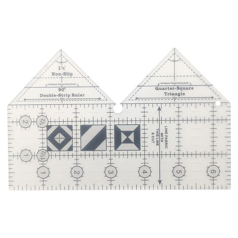 Quilting Ruler | 90° Double Strip Design | Accurate Cutting | Beginner Friendly Tool | QuiltPro - Image 13
