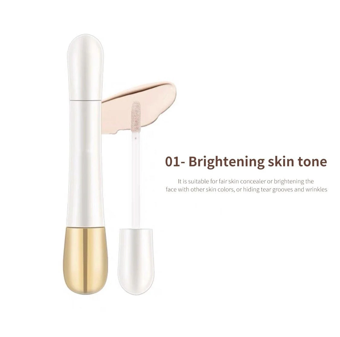 1+1 FREE | Radiant™ 2 in 1 Foundation + Anti-Wrinkle Concealer - Image 4