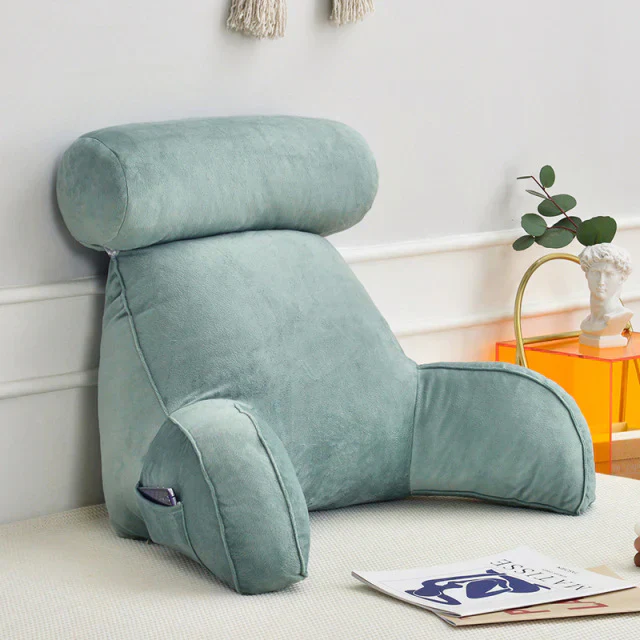 Reading Bed Pillow | Adjustable Neck Support | Armrest Backrest Comfort | CozyRest - Image 8