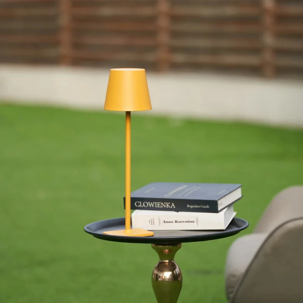 Rechargeable Tall Table Lamp | Wireless Ambient Lighting | Touch-Dimmable LED | LumaTouch - Image 16