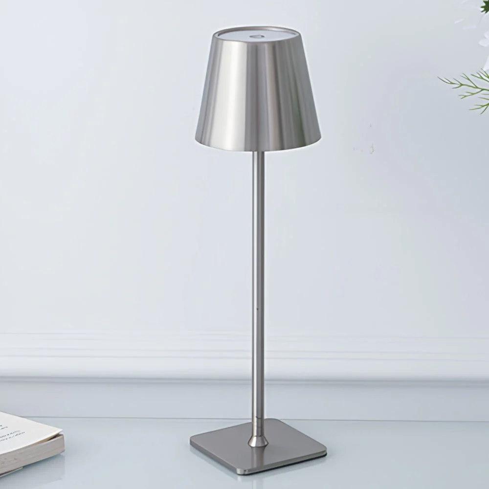 Rechargeable Tall Table Lamp | Wireless Ambient Lighting | Touch-Dimmable LED | LumaTouch - Image 5