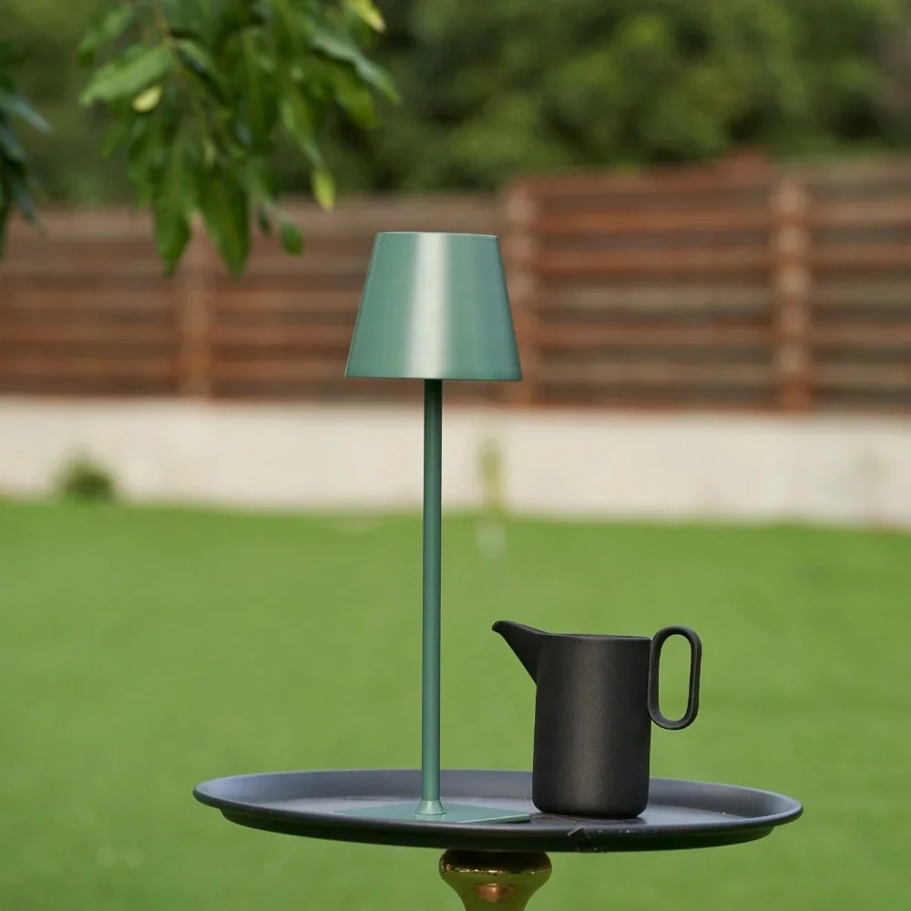 Rechargeable Tall Table Lamp | Wireless Ambient Lighting | Touch-Dimmable LED | LumaTouch - Image 7