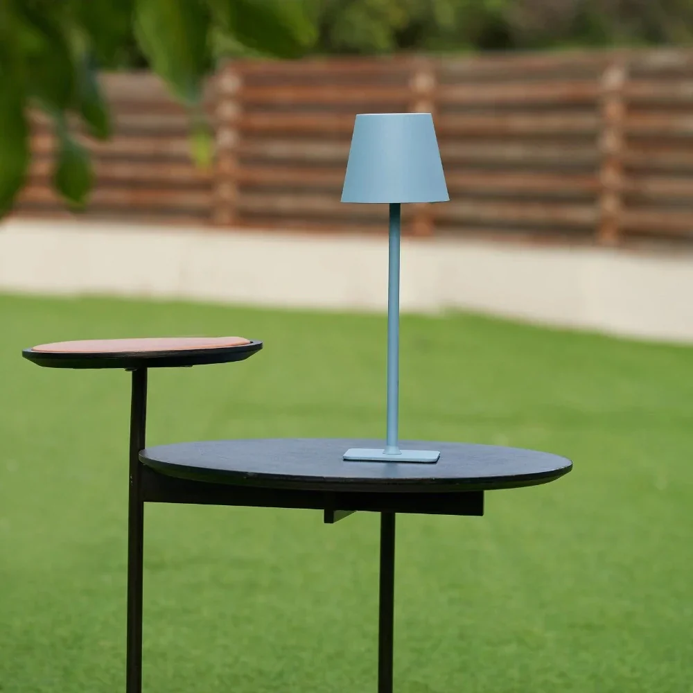 Rechargeable Tall Table Lamp | Wireless Ambient Lighting | Touch-Dimmable LED | LumaTouch - Image 8