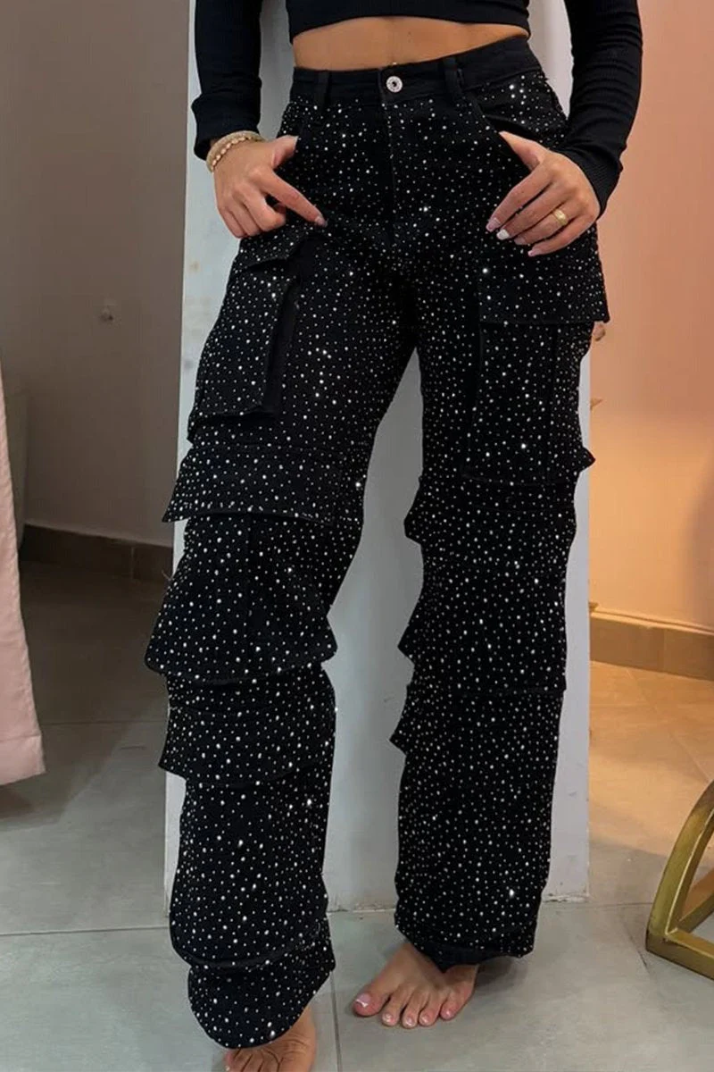 Rhinestone Jeans™ – Wear Your Confident Look with Comfortable Freedom of Movement - Image 3