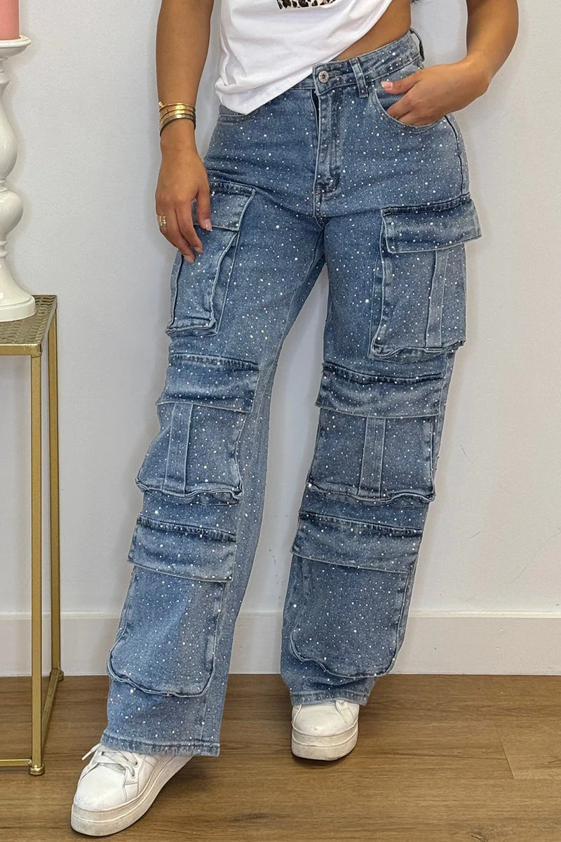 Rhinestone Jeans™ – Wear Your Confident Look with Comfortable Freedom of Movement - Image 7