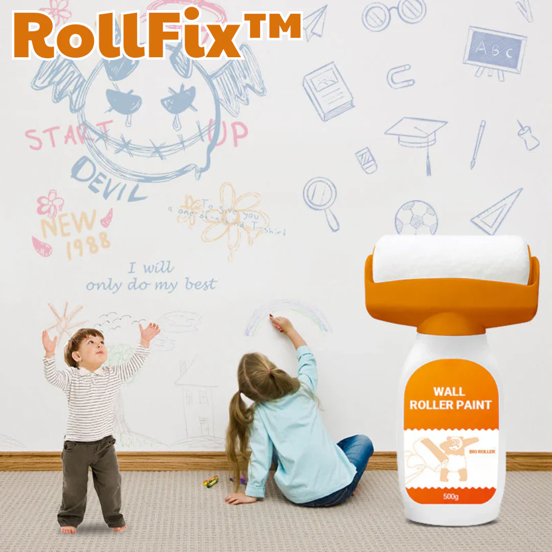 1+1 FREE | RollFix™ Fast-Drying Wall Repair Solution