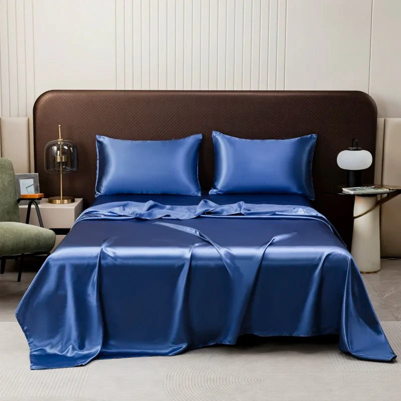 Satin bedding set | Cool, lightweight surface| Deep pockets for mattresses | AirSatin - Image 8