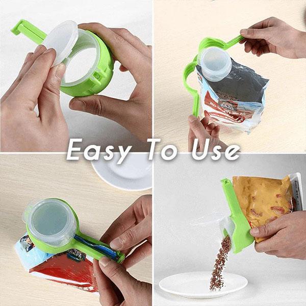 2+2 FREE | SealPour™ Food Storage Clip with Sealing and Pouring - Image 6