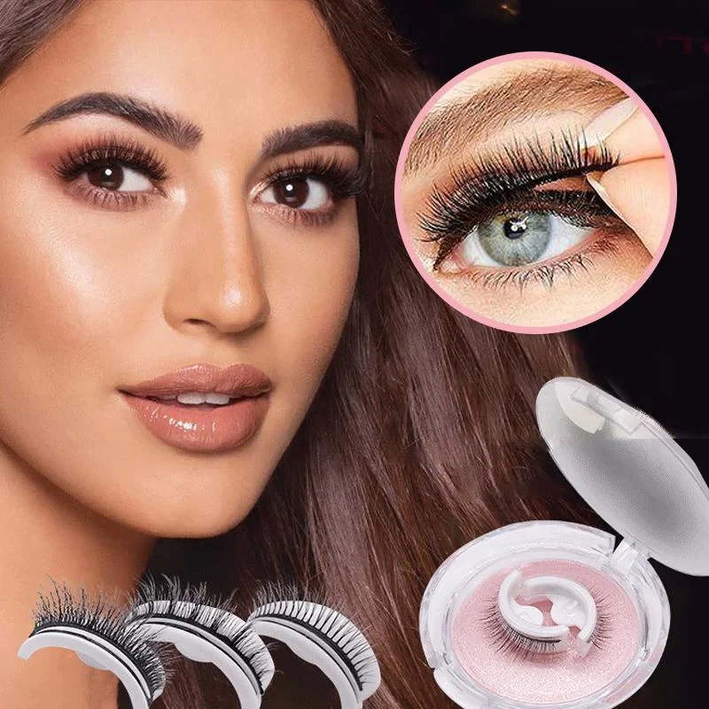 Self Adhesive Eyelashes | Glue-Free Glam | No Glue | VibeLashes