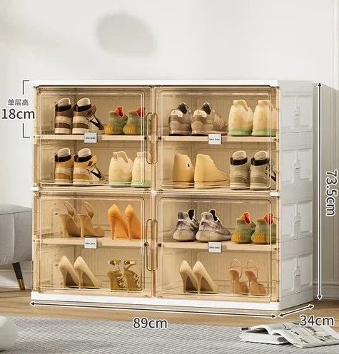 Shoe Stacker | Stackable Transparent Organizer Boxes | StackNest - Image 10