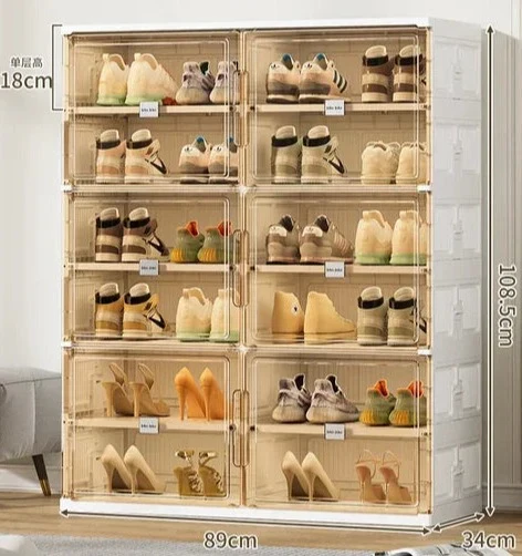 Shoe Stacker | Stackable Transparent Organizer Boxes | StackNest - Image 11