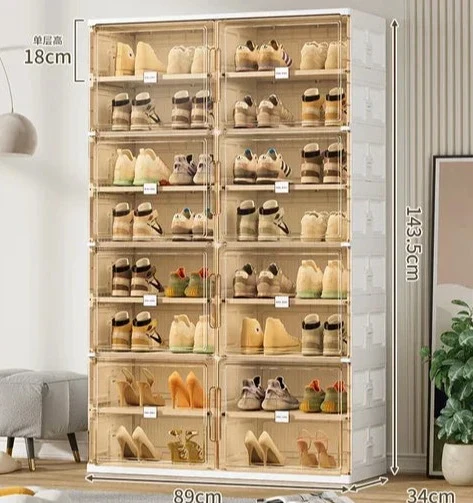 Shoe Stacker | Stackable Transparent Organizer Boxes | StackNest - Image 12