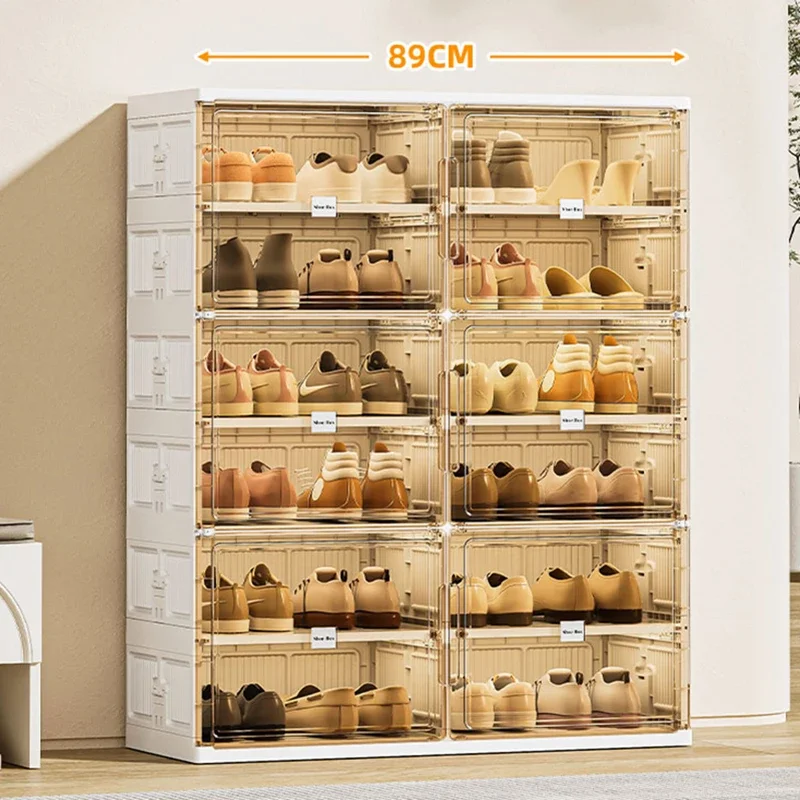 Shoe Stacker | Stackable Transparent Organizer Boxes | StackNest - Image 3