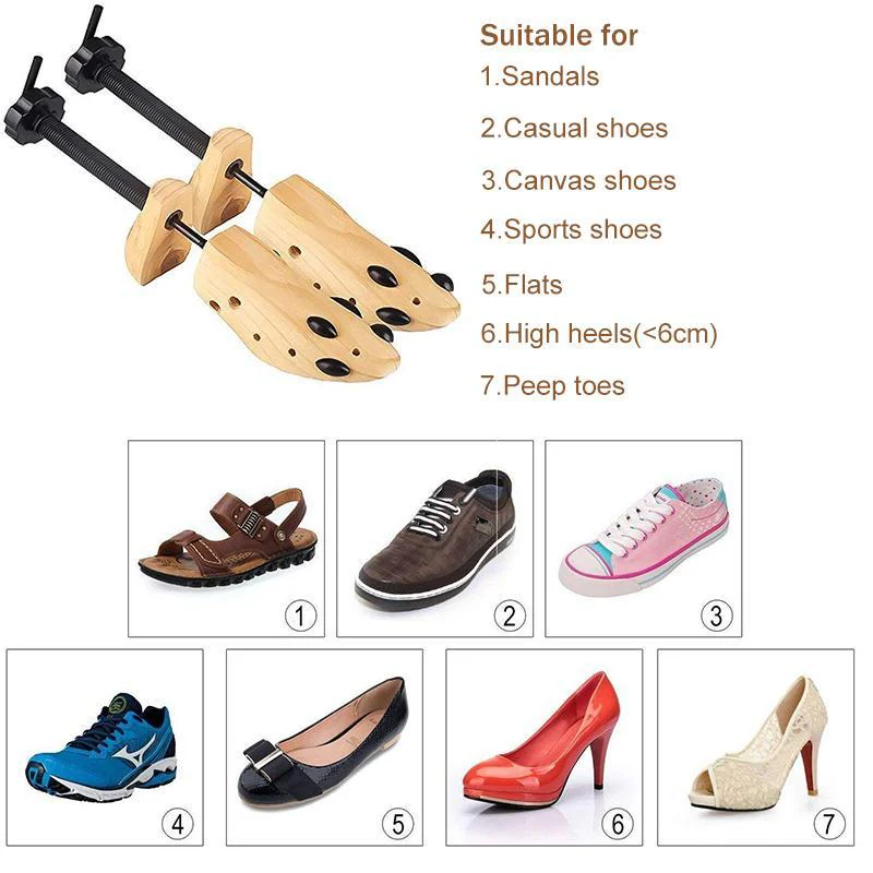 Shoe Stretcher | Adjustable Wooden Design | Custom Fit - Image 4