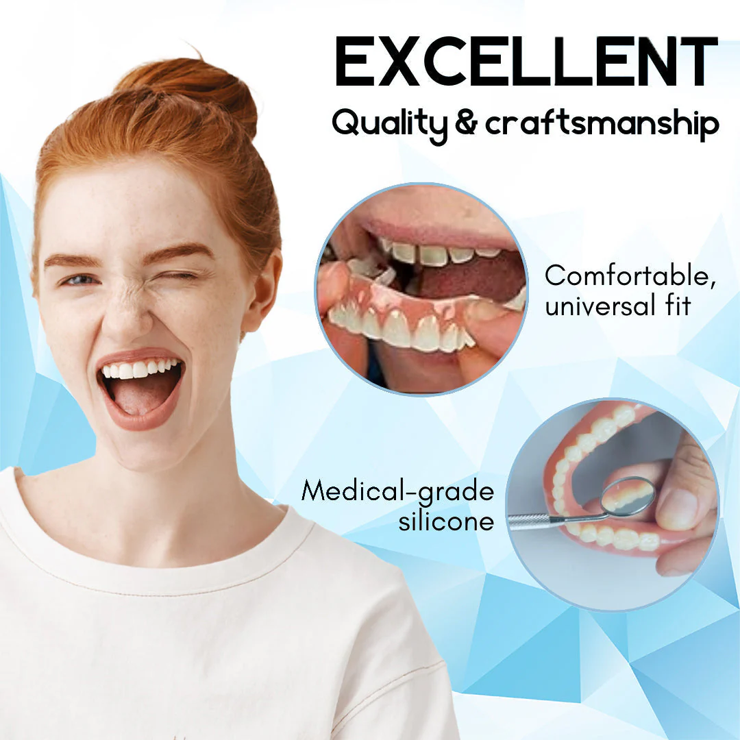 Silicone Reline Denture Set | Secure Denture Fit | BrightFit Veneer - Image 6