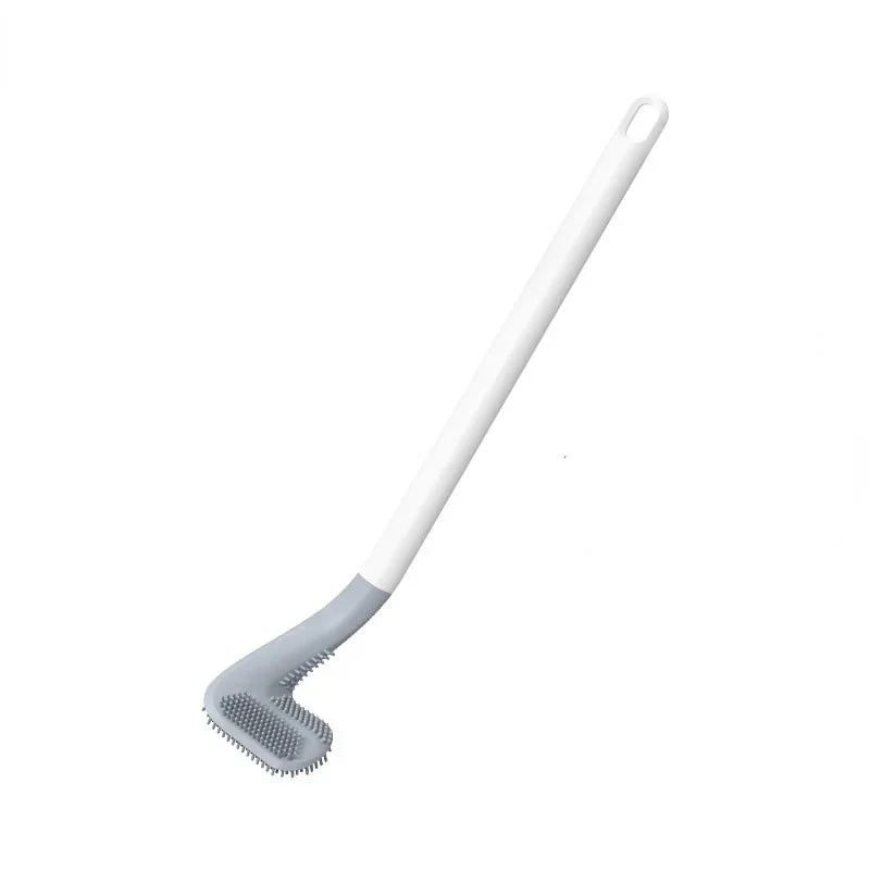 Silicone Toilet Brush | Triangle Head | Flexible TPR Bristles | Wall Mounted | Silicone Toilet Brush - Image 13