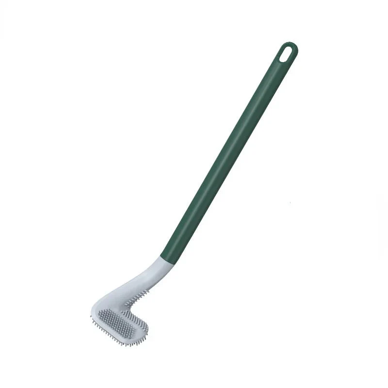 Silicone Toilet Brush | Triangle Head | Flexible TPR Bristles | Wall Mounted | Silicone Toilet Brush - Image 14