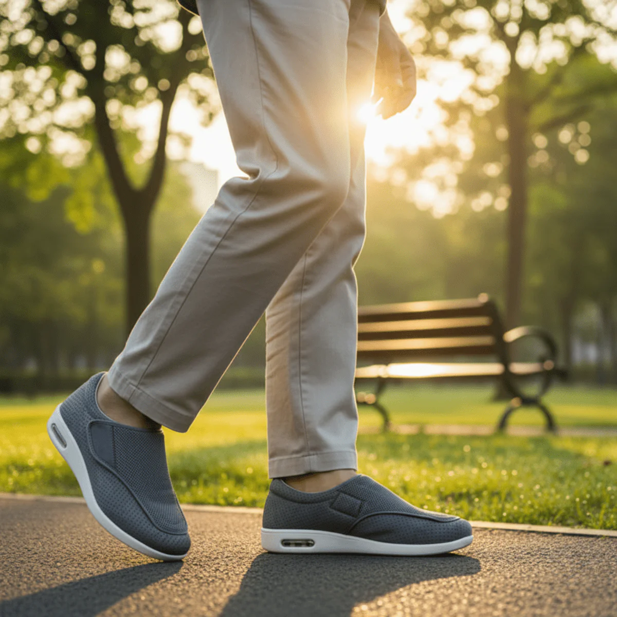 Slip-On Comfort Shoes | Extra Wide Fit | Cushioned Support | SwellComfort - Image 4