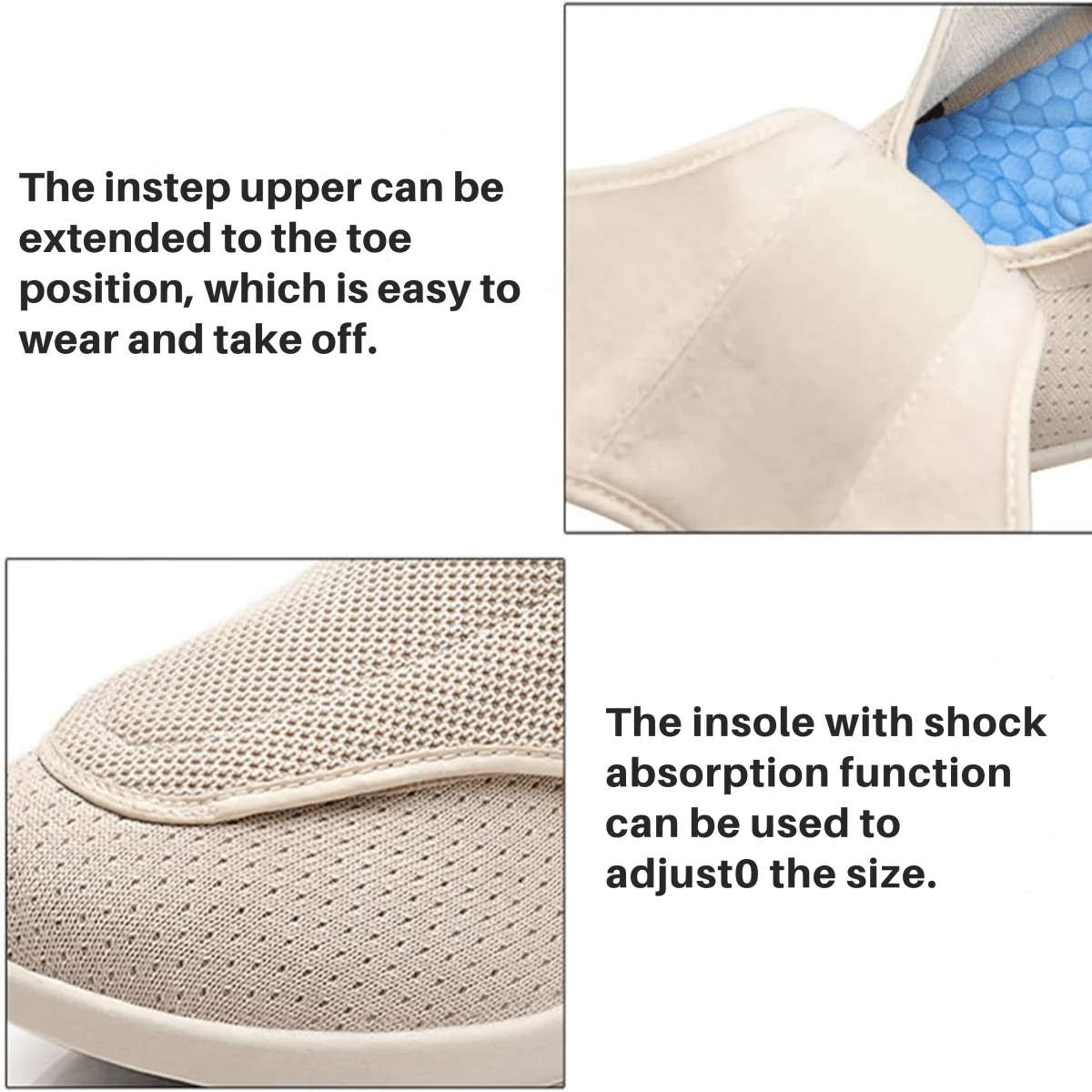 Slip-On Comfort Shoes | Extra Wide Fit | Cushioned Support | SwellComfort - Image 7