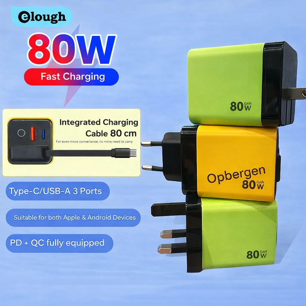 Smart Turbo Charger for Multiple Devices | GaN Fast Charging Wall Adapter | TurboCharge - Image 6