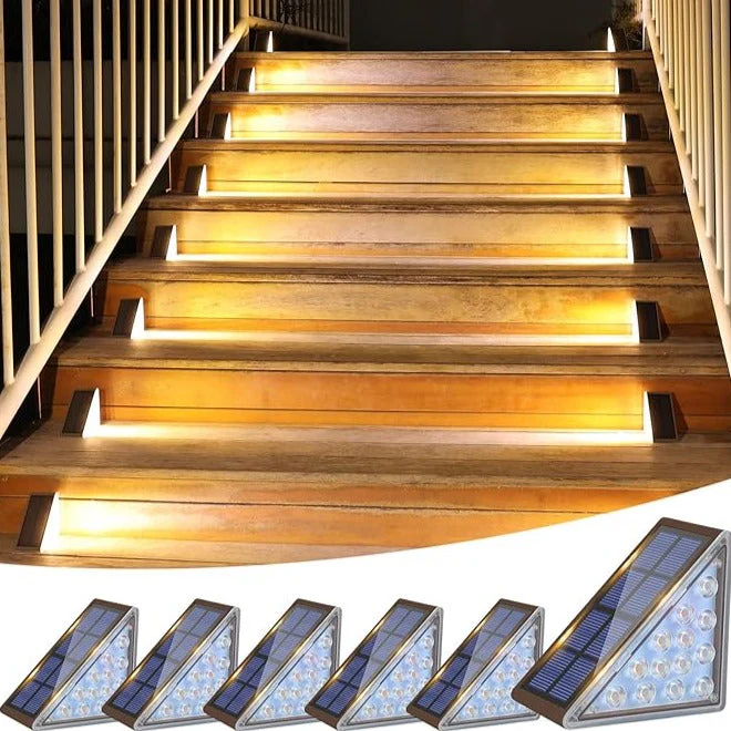 Solar Powered Stair Lights | Safer Nighttime Visibility | IP65 Waterproof Solar LED | StepGlow - Image 6