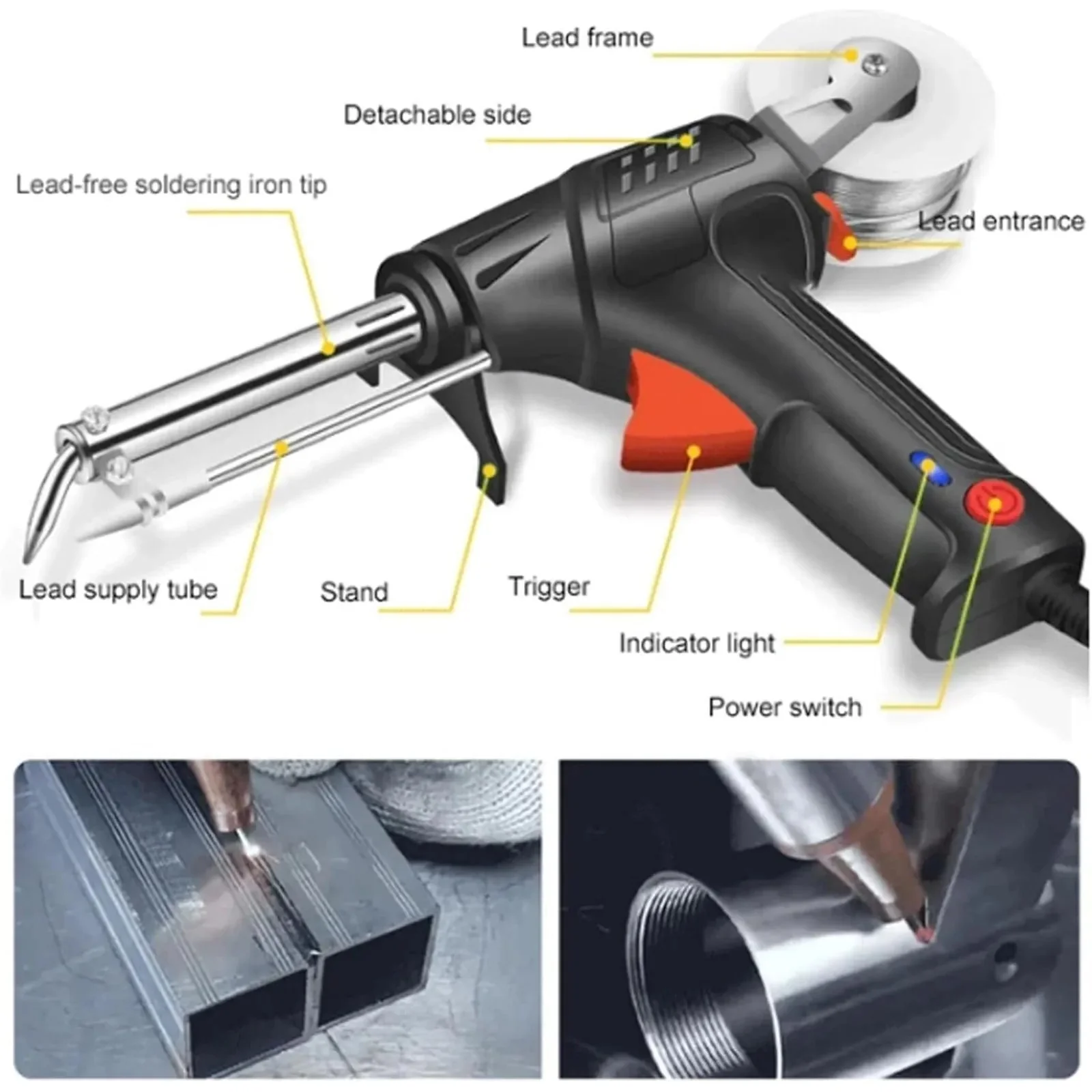 Soldering Gun Kit | One-Hand Operation | Fast Heat-Up | Precision Control - Image 4
