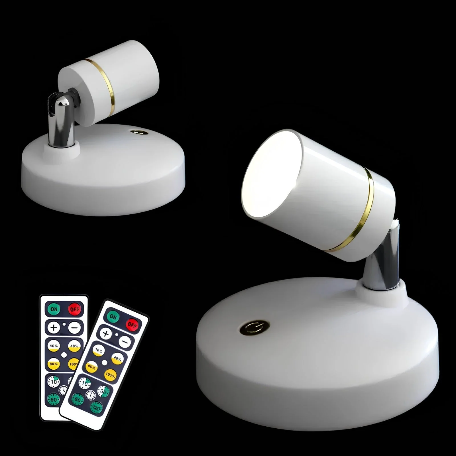Spotlight | Wireless Adjustable Accent Lighting | 300° Rotatable LED Wall Light | EasyStick - Image 10