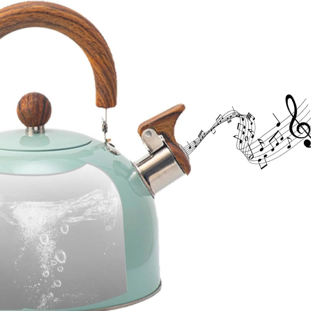 Stainless Steel Whistling Kettle | Fast Boiling Performance | Stovetop Design | Kettora - Image 3