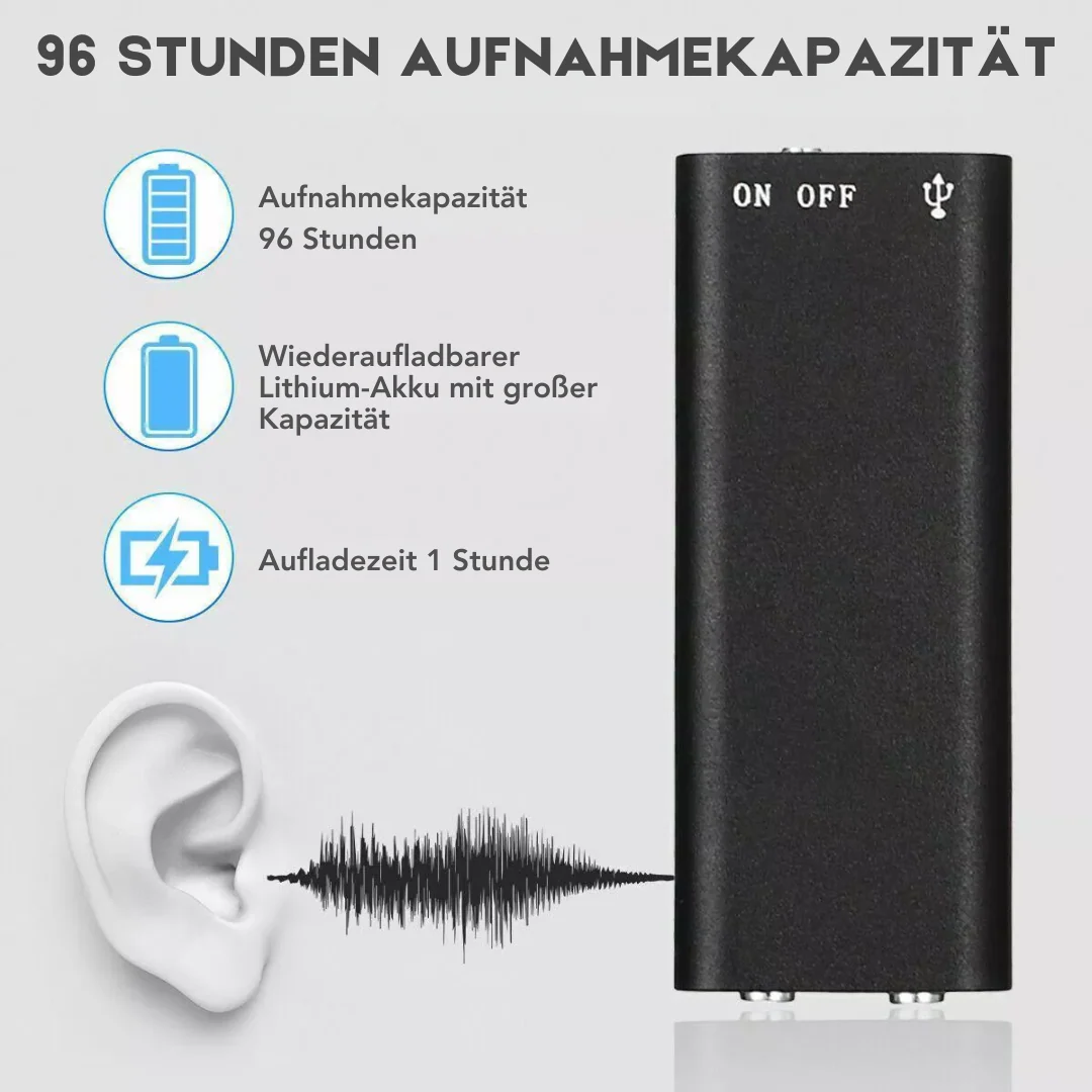 Stealth™ - Spy Voice Recorder - Image 3