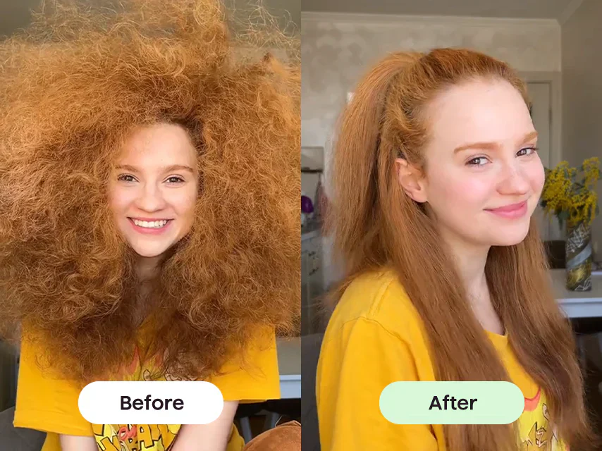 Steam Hair Straightener Brush | Steam Technology | Fast Styling | SteamLine Pro - Image 3