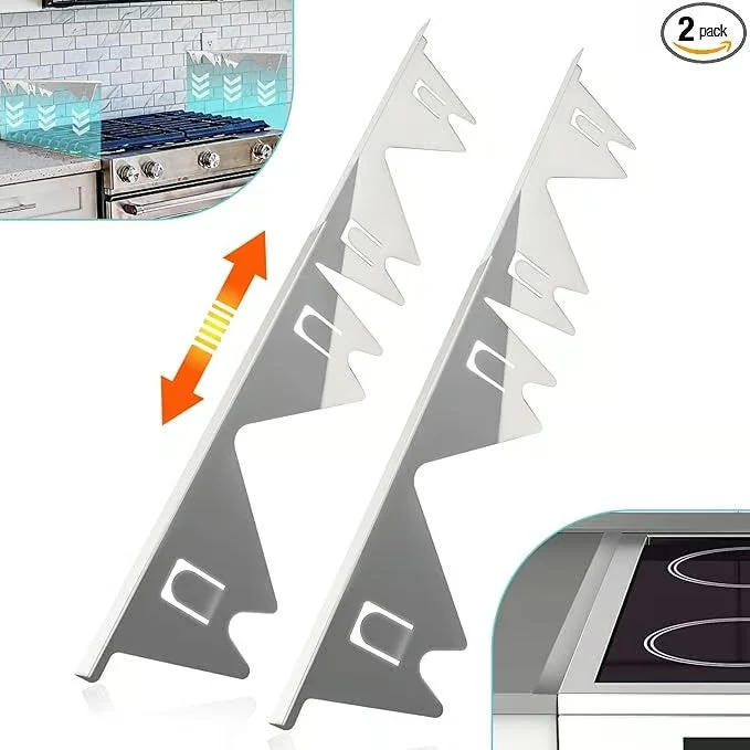 Stove Gap Cover | Adjustable Length | Stainless Steel | Easy Clean Design | SealSnap - Image 6