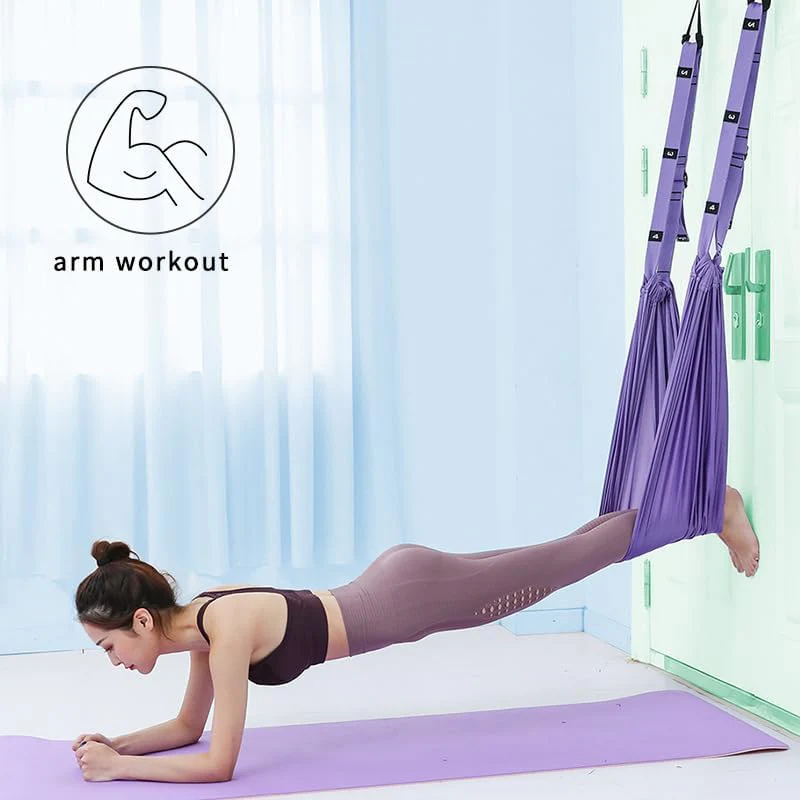 Stretching Sling | Back Pain Relief | Adjustable Door Mount | Home Flexibility Tool | FlexiRelief - Image 4