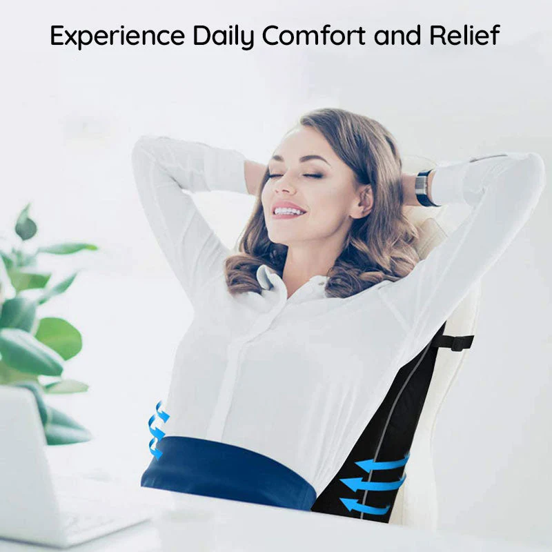 Support Cushion | Back Pain Relief Comfort | Ergonomic Memory Foam Cushion | SpineEase - Image 4