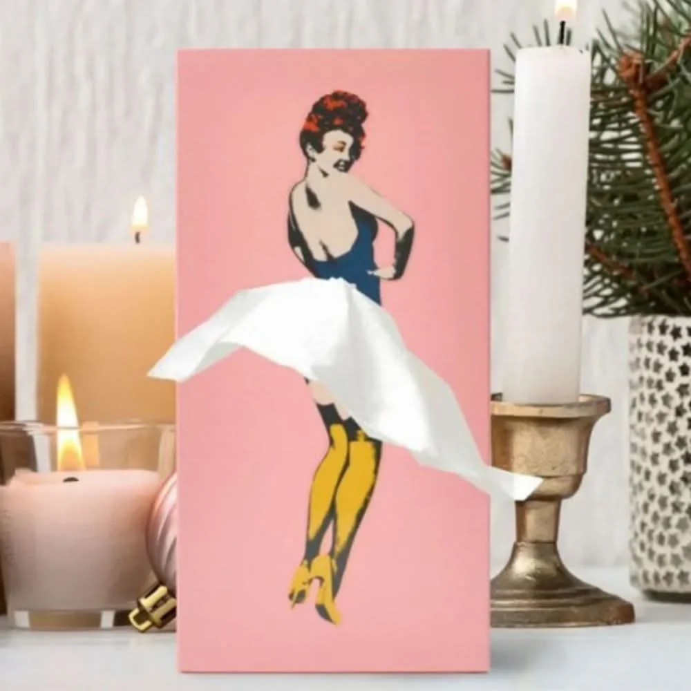 Tissue Box | Playful Pull Action | Decorative Home Accent | TissuDance - Image 7