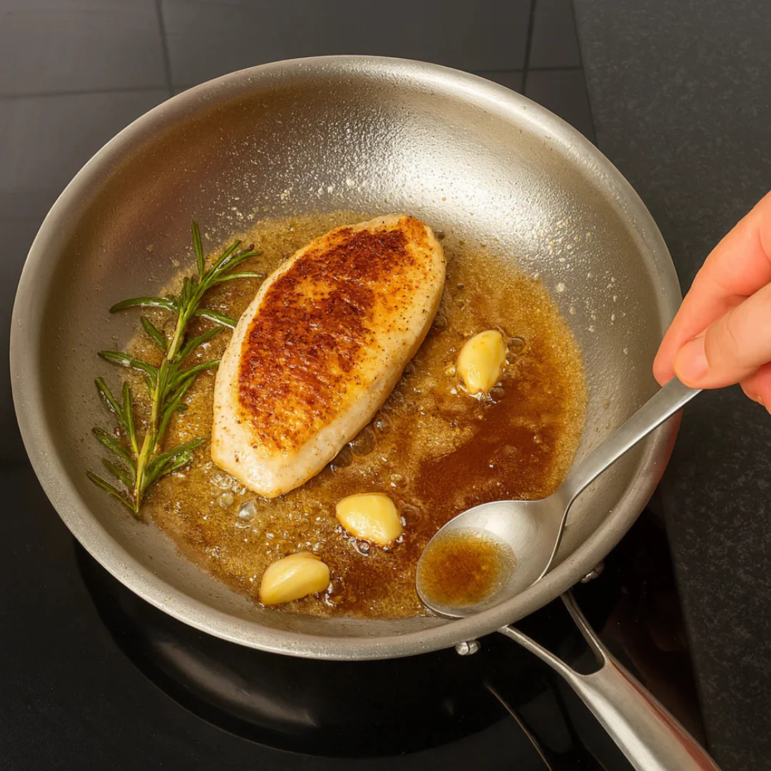 Titanium cookware set | Kitchen utensils & cutting board | PFAS-free design | Titanova - Image 7