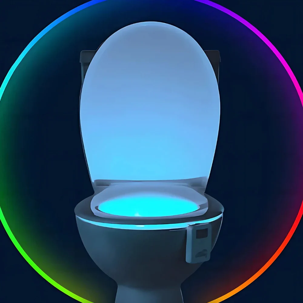 Toilet Night Light | Motion Sensor Glow | Clip On Bathroom Guide | LooLume - Image 5
