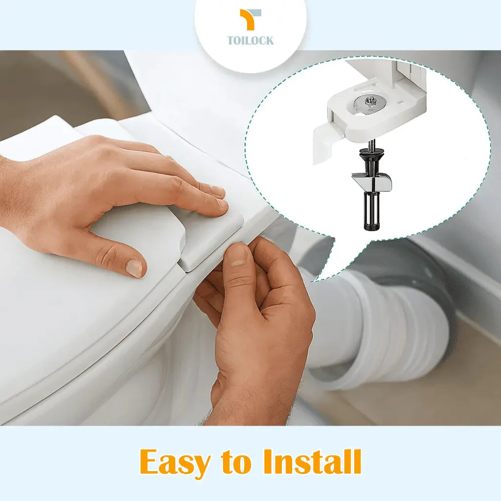 Toilet Seat Fixing Bolt | Anti-Wobble Lock System | Stainless Steel | ToiLock - Image 2
