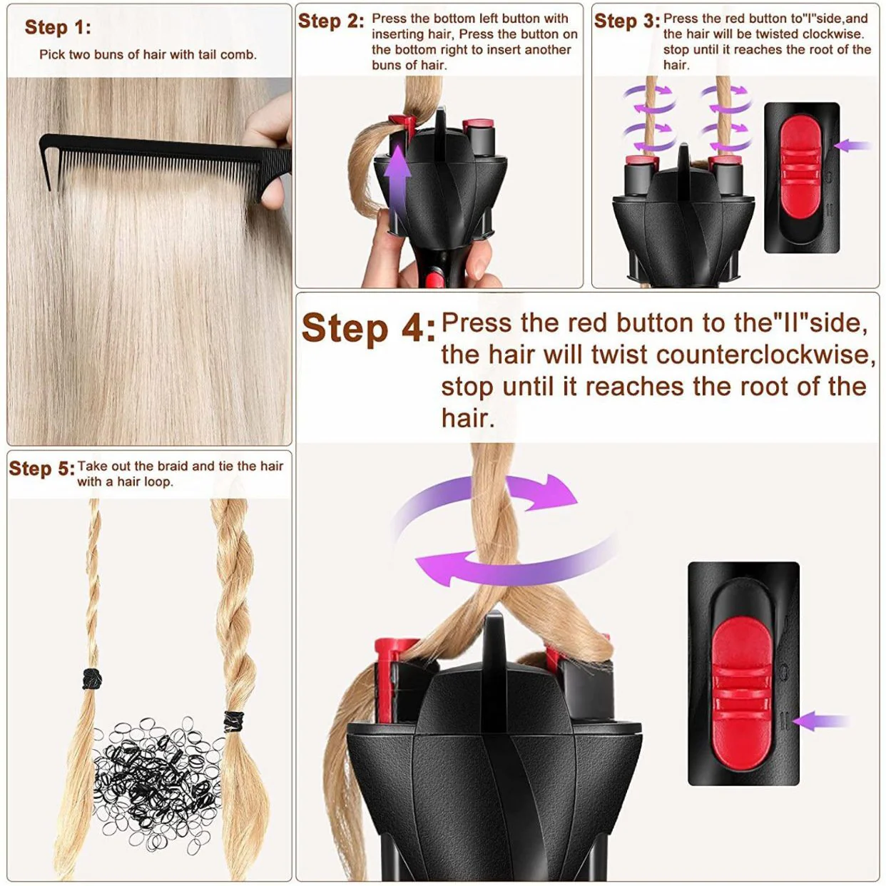 TwistMaster™ — Effortless Salon-Ready Braids with One Click - Image 7