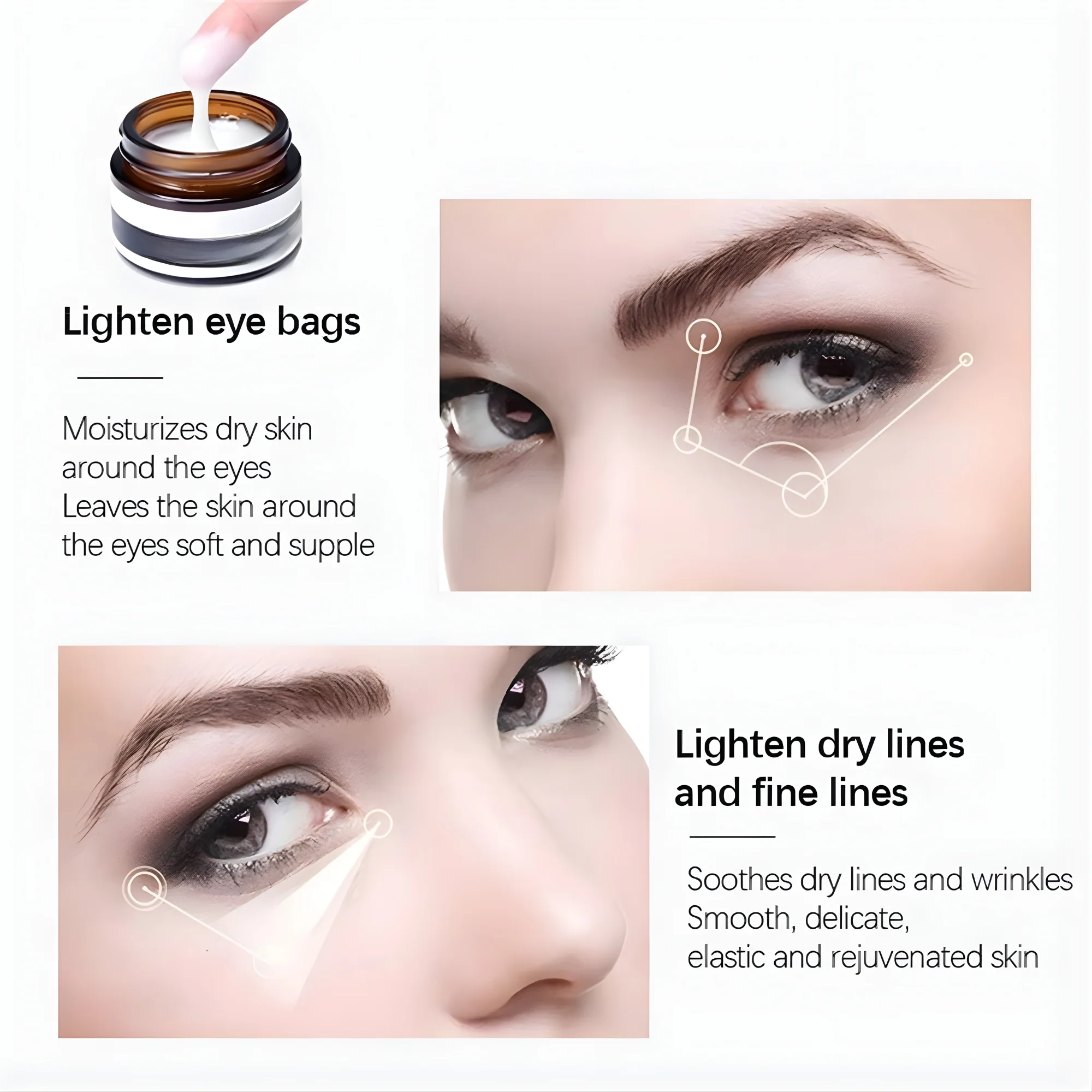 Under Eye Cream | Brightening & De-Puffing | Hydrating Firm Care | HerbaLift - Image 4