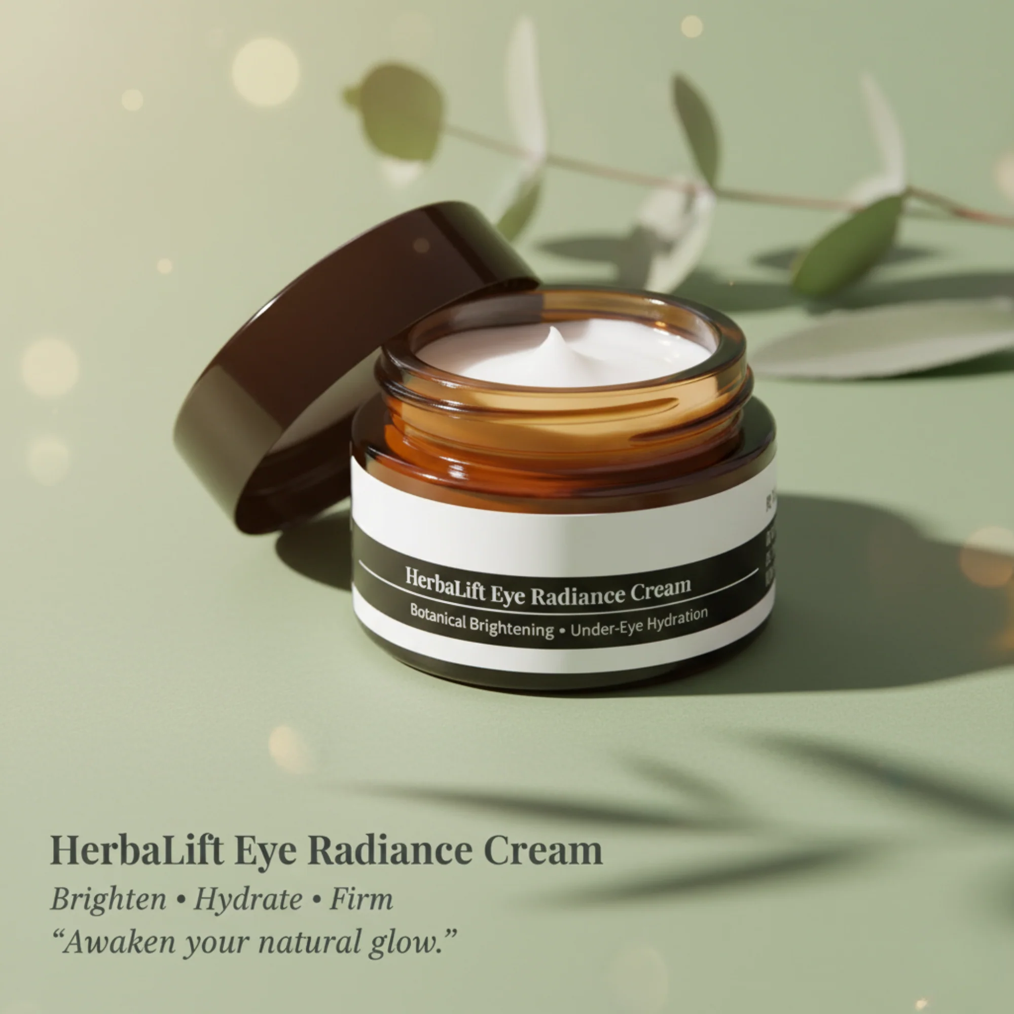 Under Eye Cream | Brightening & De-Puffing | Hydrating Firm Care | HerbaLift - Image 6