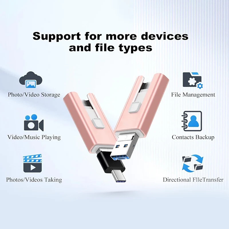USB flash drive | Extra Storage Space | Multi-connection Data Transfer | SnapStick