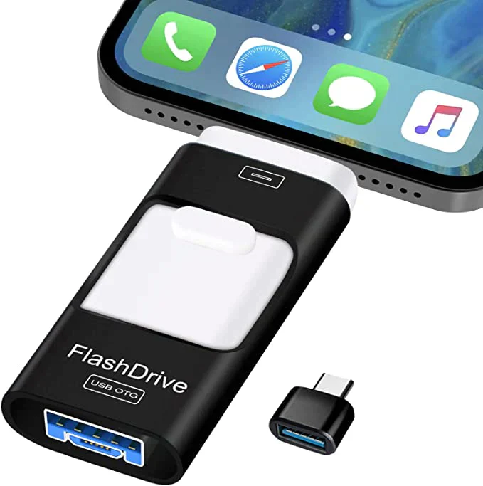 USB Flash Drive | Multi-Connector Smartphone Storage | MemoryGo
