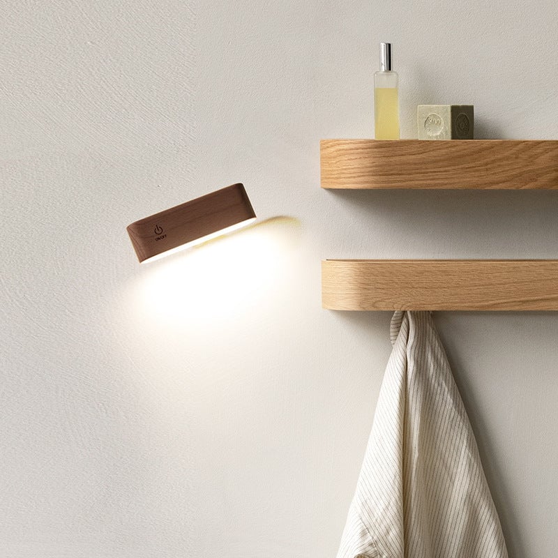 VeloCharge™ Wood Dock – Elegance Meets Effortless 360° Charging and Light Control - Image 4